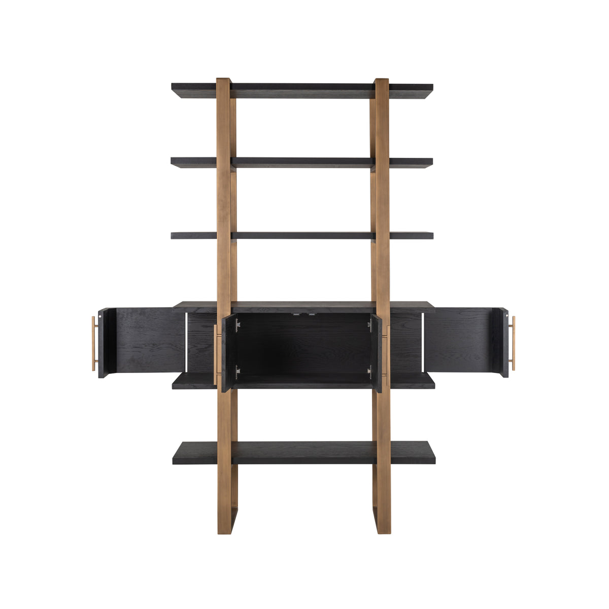 Richmond Möbel Vitrine Cambon dark coffee | 211174