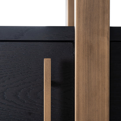 Richmond Möbel | Vitrine Cambon | Dark-coffee