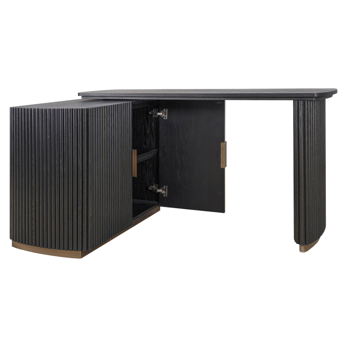 Richmond Möbel Schreibtisch Cambon dark coffee | 213140