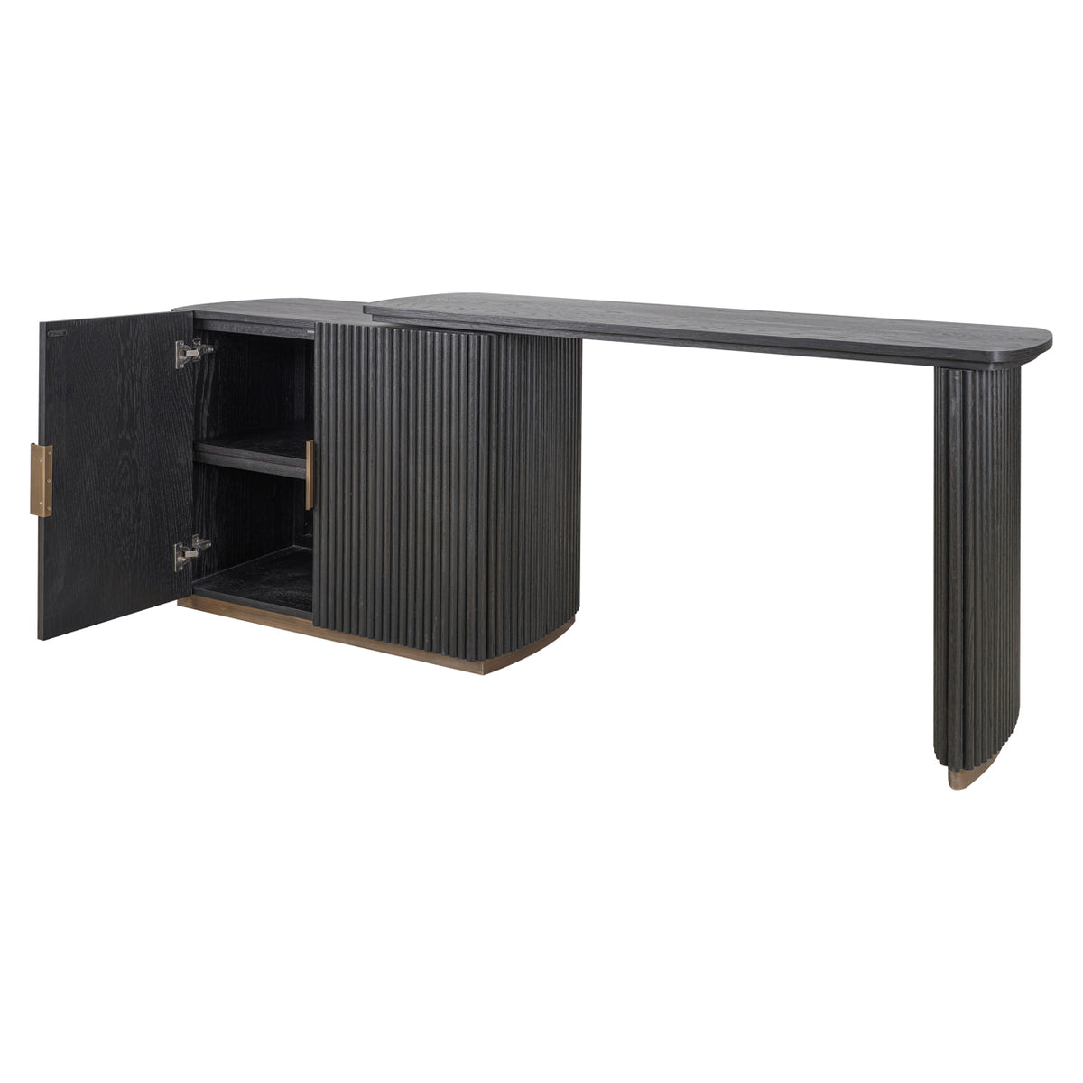 Richmond Möbel Schreibtisch Cambon dark coffee | 213140