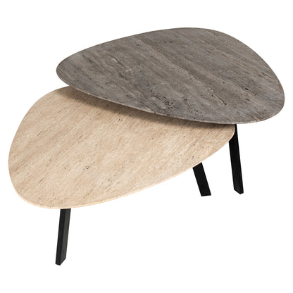Richmond Möbel | Couchtisch Spencer (Set von 2) | Beige