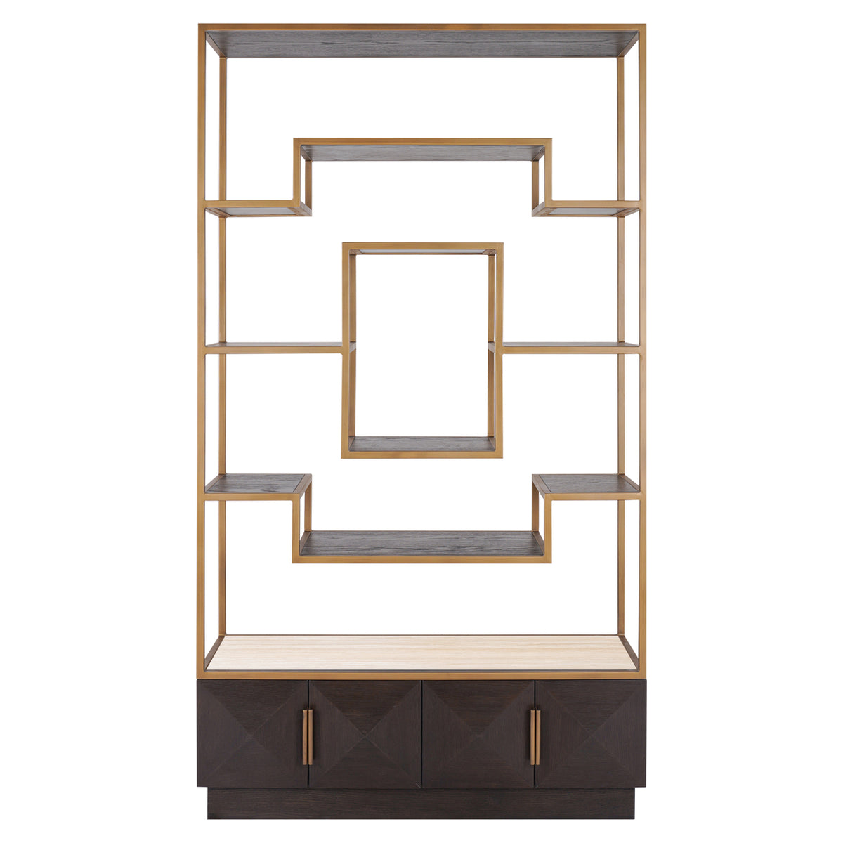 Richmond Möbel Vitrine Claremont brown | 212822