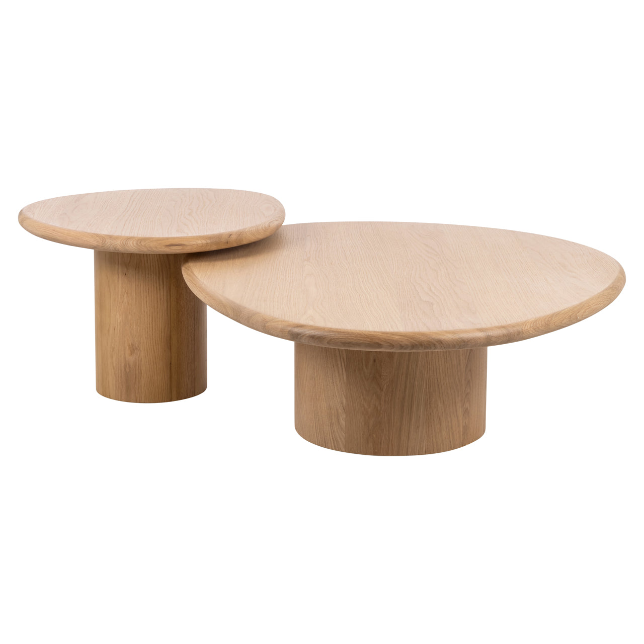 Richmond Möbel | Couchtisch Oakley (Set von 2) | Natural-oak