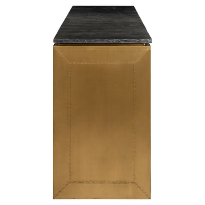 Richmond Möbel | Sideboard Finsbury | Black-gold