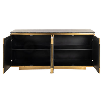 Richmond Möbel | Sideboard Finsbury | Black-gold