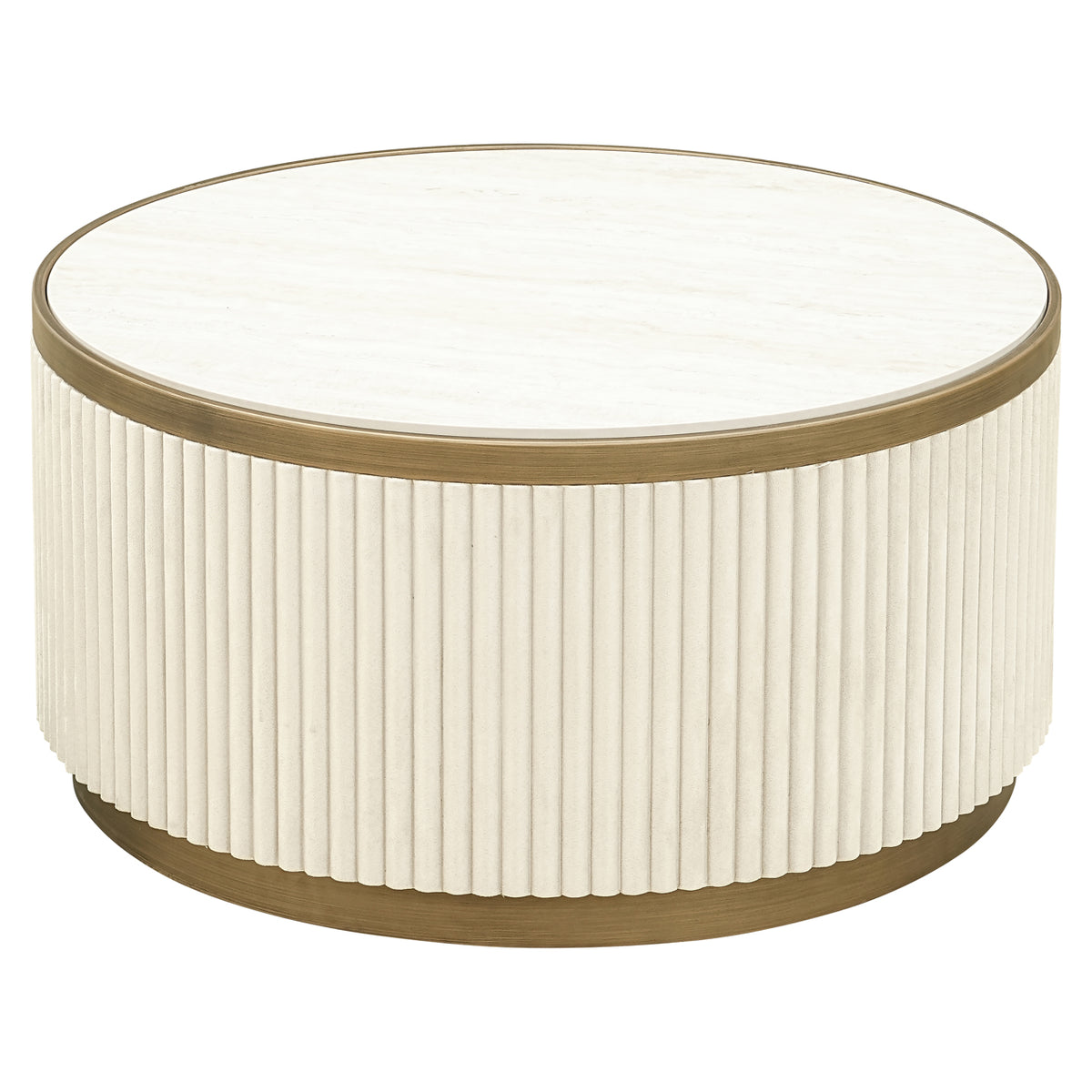 Richmond Möbel Couchtisch Tivoli (Set von 2) white | 213067