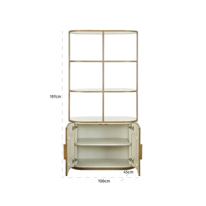 Richmond Möbel | Vitrine Tivoli | White