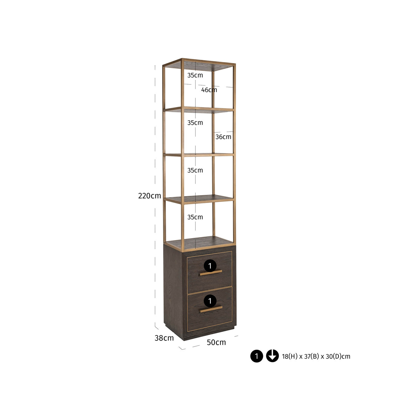 Vitrine Carter