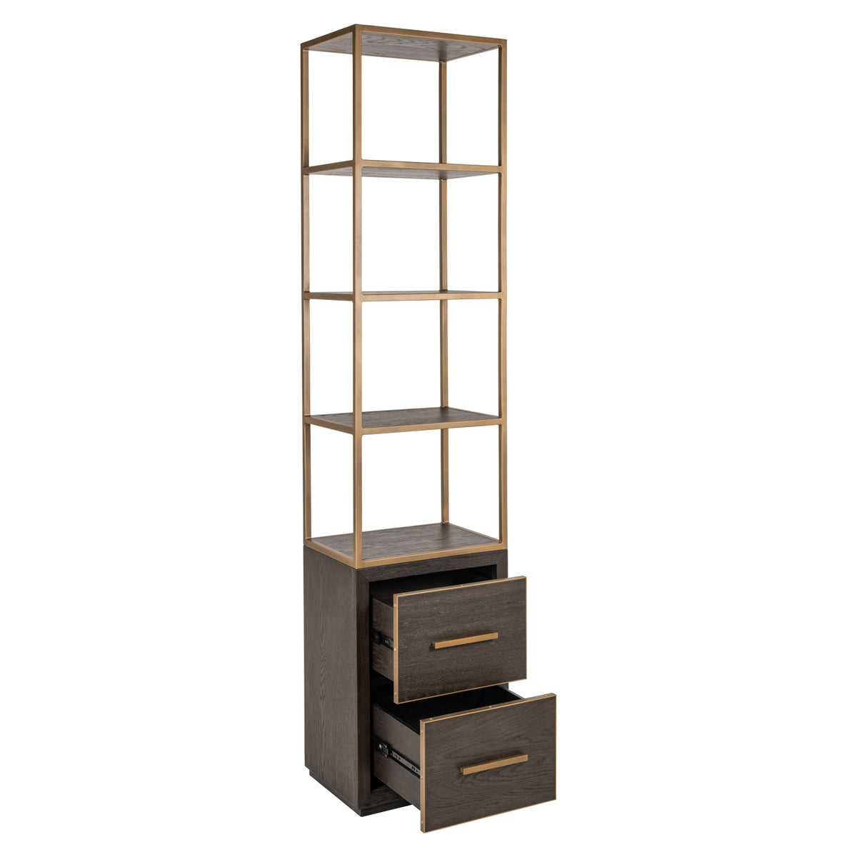 Richmond Möbel Vitrine Carter brown | 214129