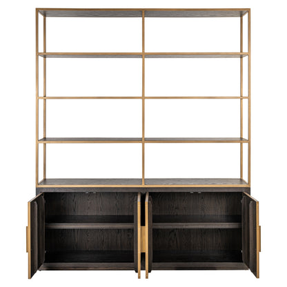 Richmond Möbel Vitrine Carter brown | 214130