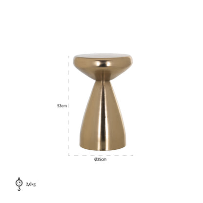 Richmond Möbel | Beistelltisch Arlo | Gold