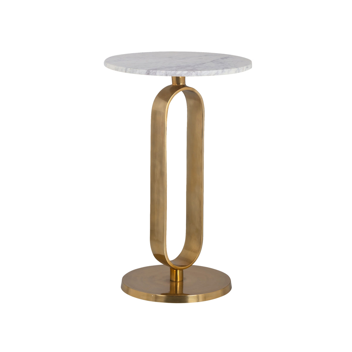 Richmond Möbel Beistelltisch Celine brushed gold | 211143