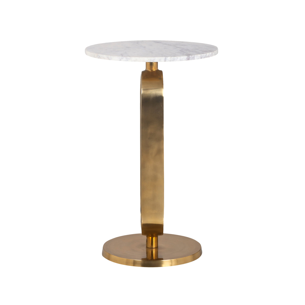 Richmond Möbel | Beistelltisch Celine | Brushed-gold
