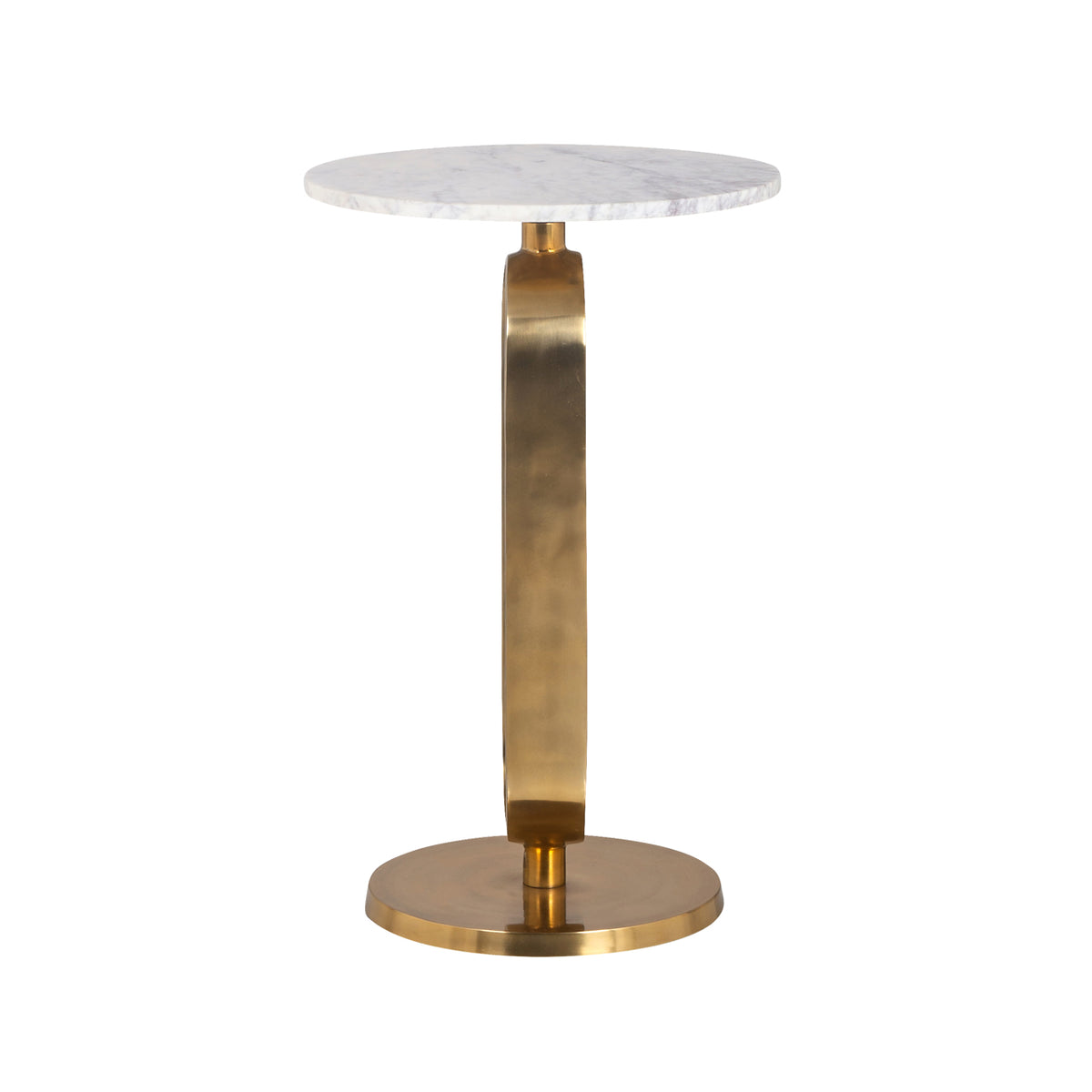 Richmond Möbel Beistelltisch Celine brushed gold | 211143