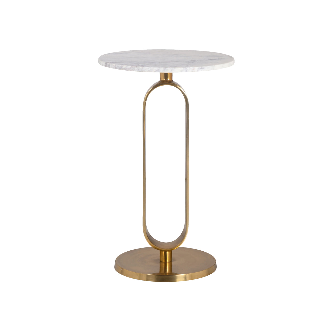 Richmond Möbel | Beistelltisch Celine | Brushed-gold
