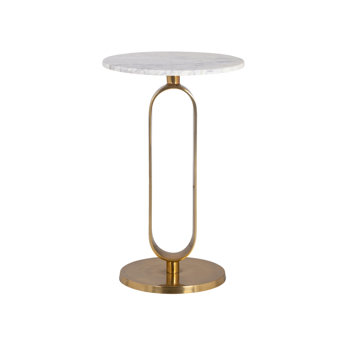 Richmond Möbel Beistelltisch Celine brushed gold | 211143