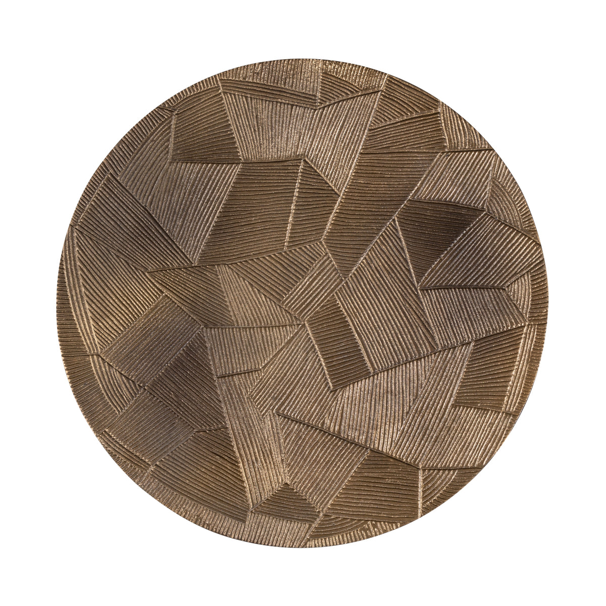 Richmond Möbel Beistelltisch Tulum (Set von 2) brushed gold | 211148