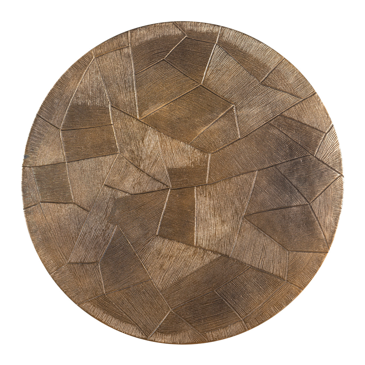 Richmond Möbel | Couchtisch Tulum (Set von 2) | Brushed-gold