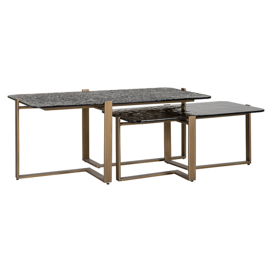 Richmond Möbel | Couchtisch Sterling (Set von 2) | Brown