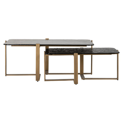Richmond Möbel | Couchtisch Sterling (Set von 2) | Brown