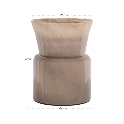Richmond Möbel | Vase Milo | Taupe