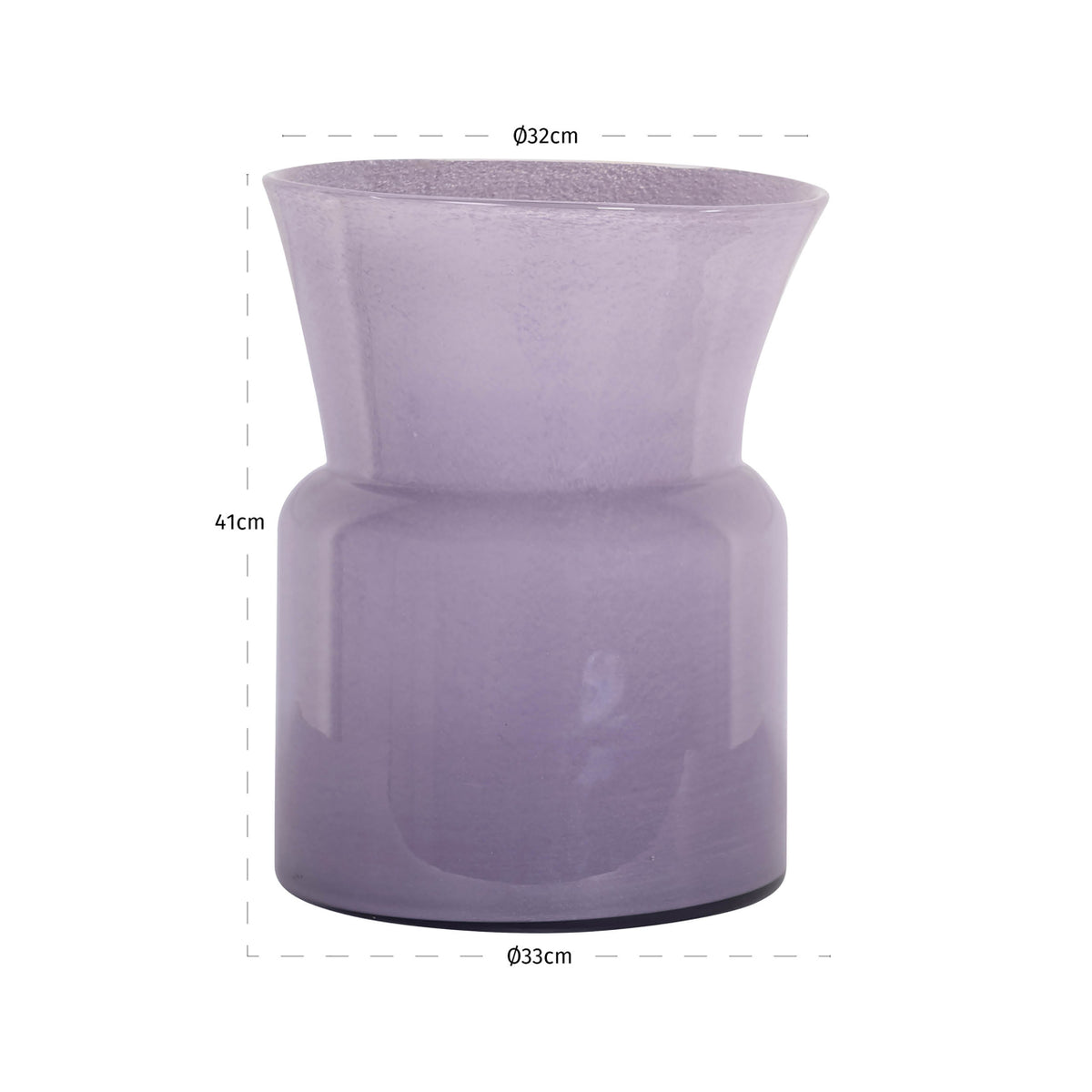 Richmond Möbel Vase Milano purple | 213510