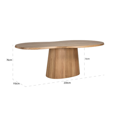 Richmond Möbel | Esstisch Riva | Natural-oak