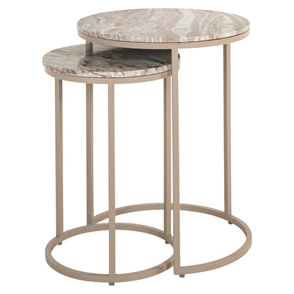 Richmond Möbel | Beistelltisch Fairfax clay (Set of 2) | clay