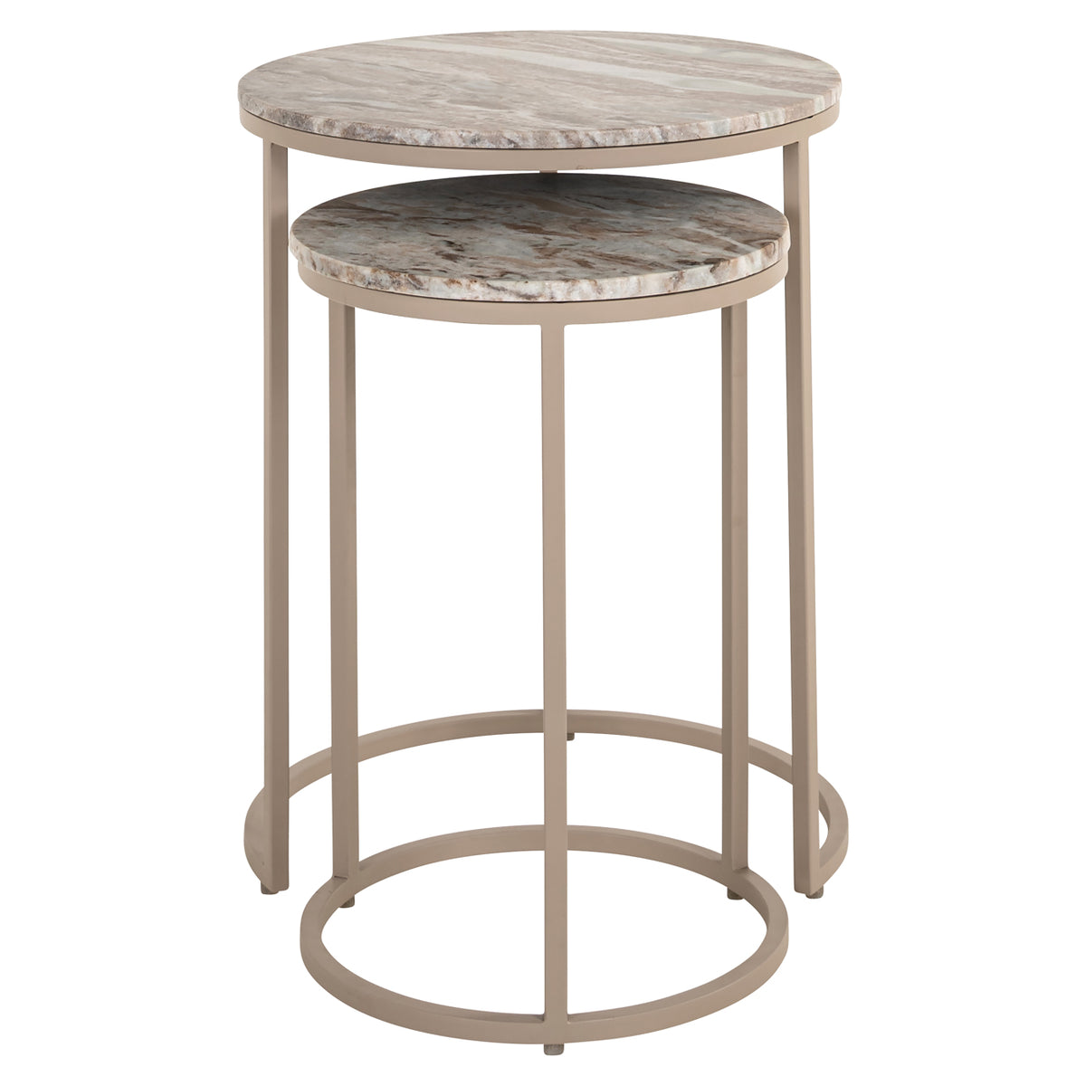 Richmond Möbel Beistelltisch Fairfax (Set von 2) clay | 213523
