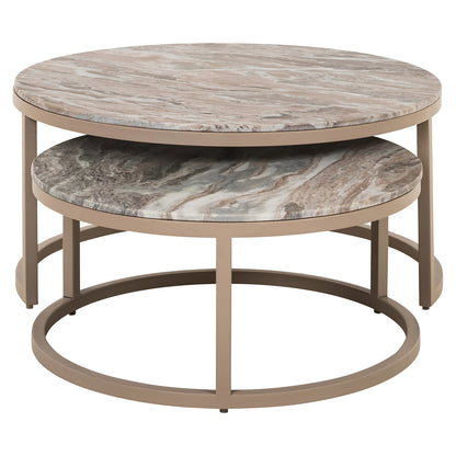 Richmond Möbel Couchtisch Fairfax (Set von 2) clay | 213524
