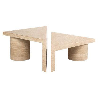 Richmond Möbel | Couchtisch Fictus (Set von 2) | Beige
