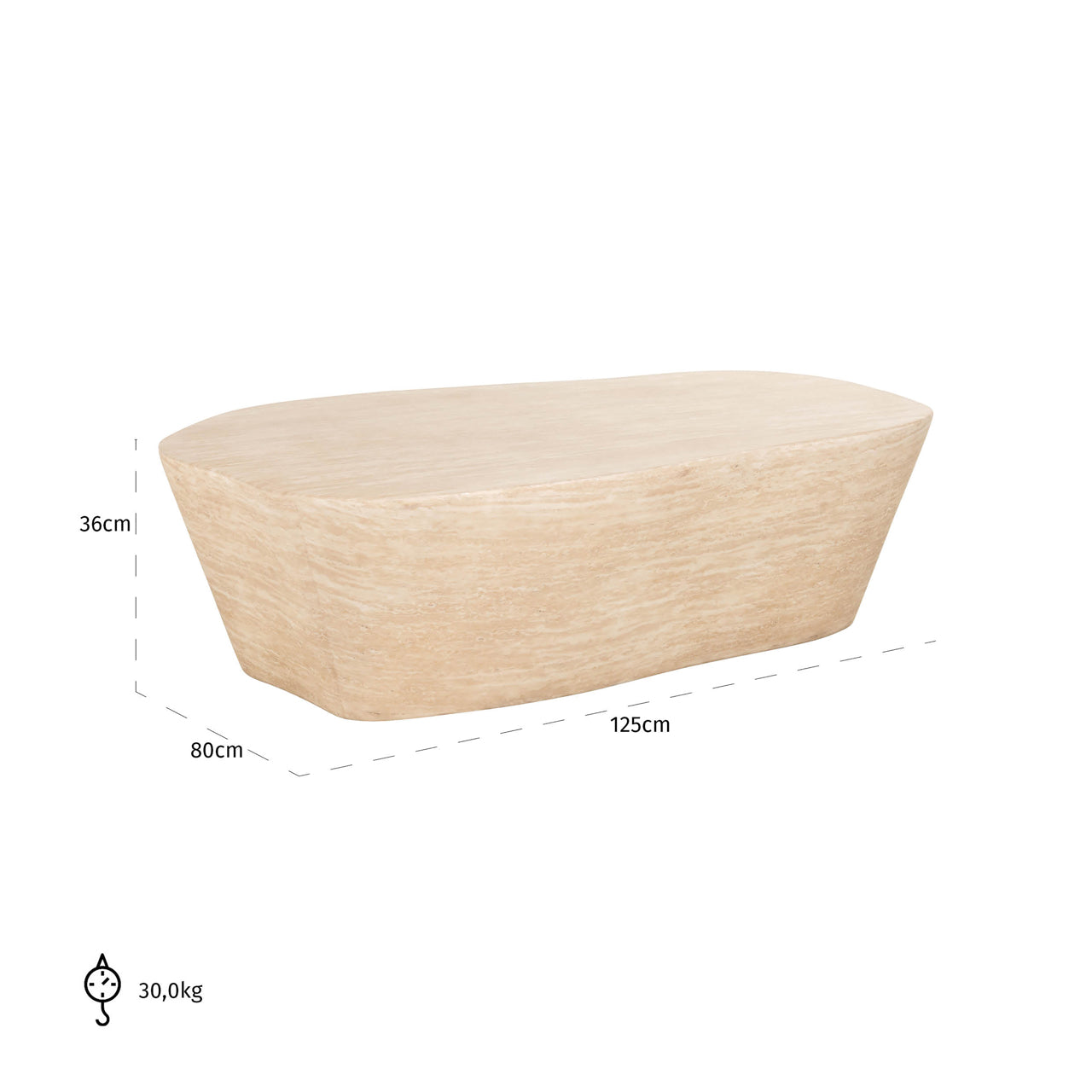 Richmond Möbel | Couchtisch Fictus | Beige