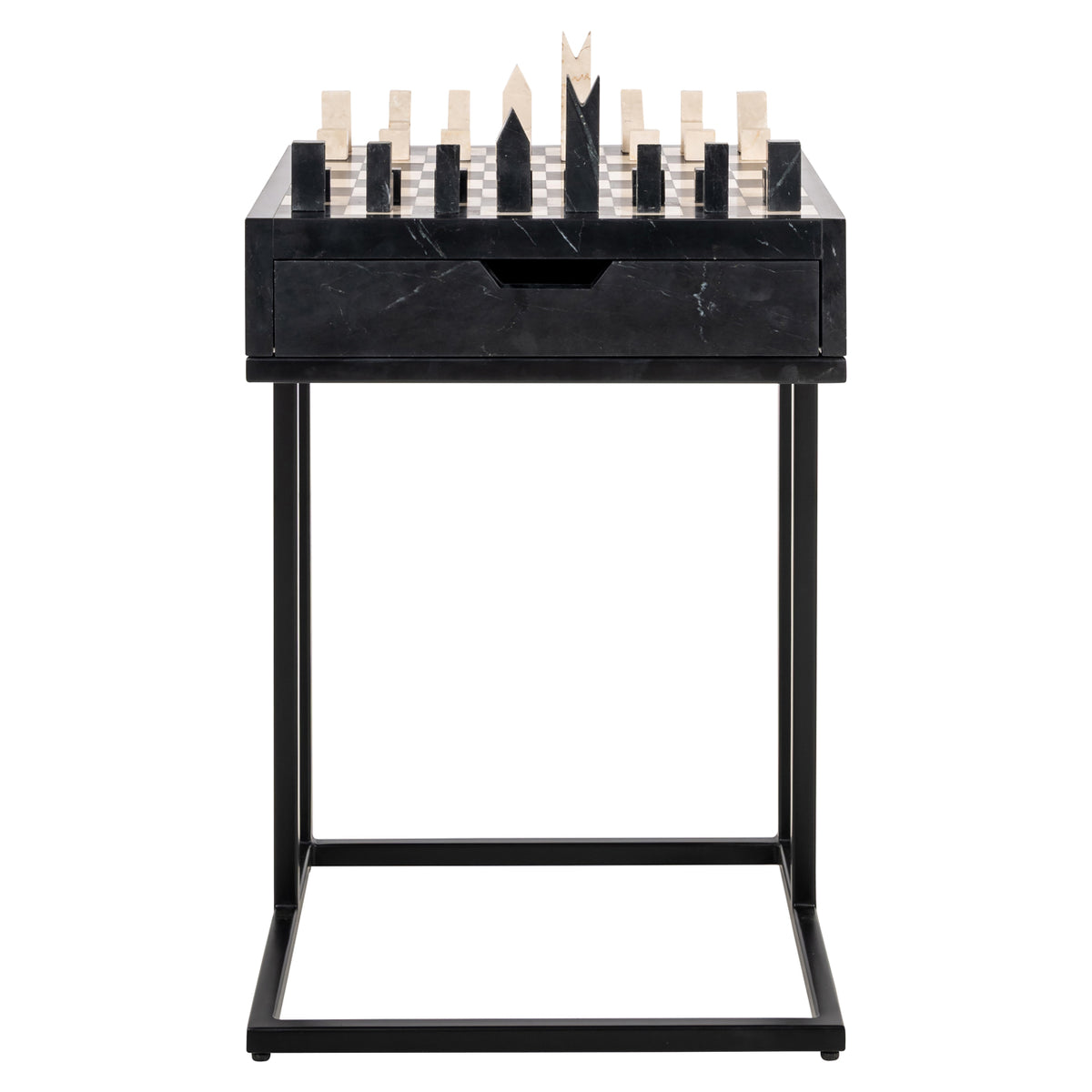 Richmond Möbel Beistelltisch Davos black | 213054