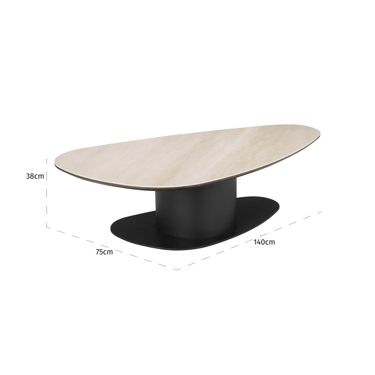 Richmond Möbel | Couchtisch Ritz | Black