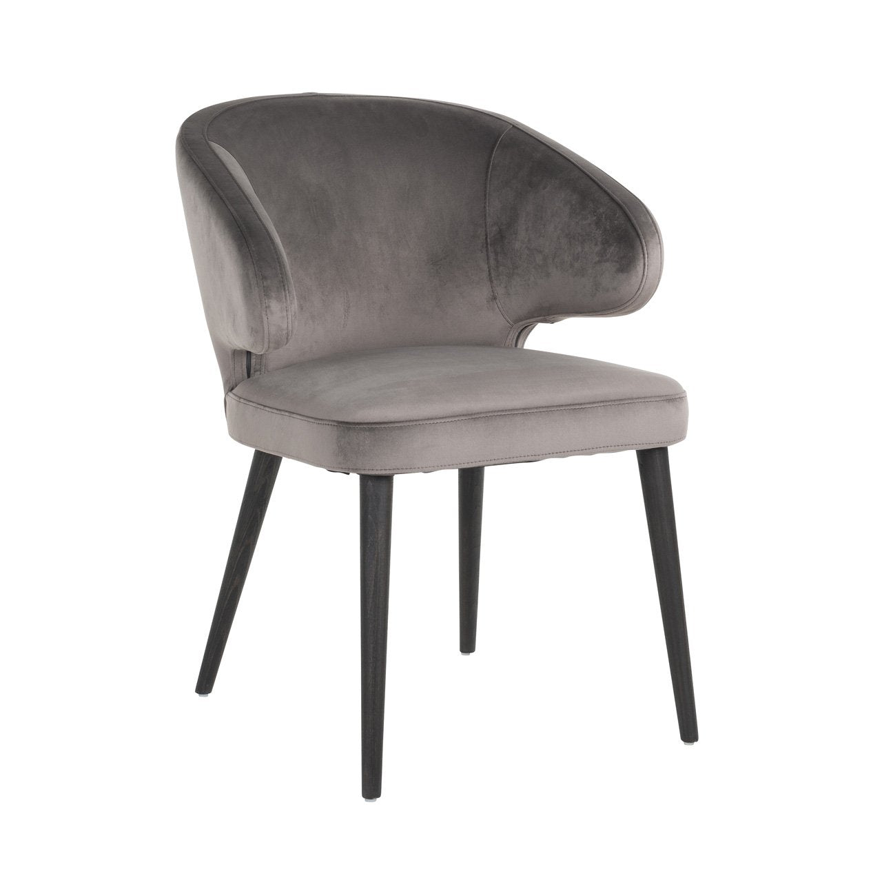 Dining chair Indigo stone velvet
