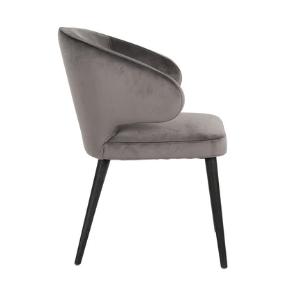 Dining chair Indigo stone velvet