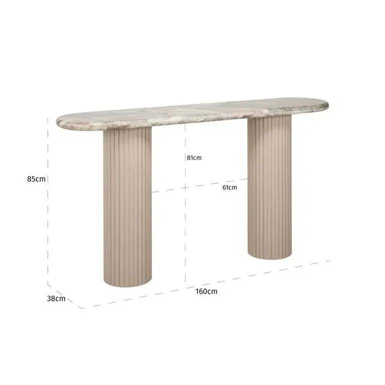 Console Coronel Blush beige