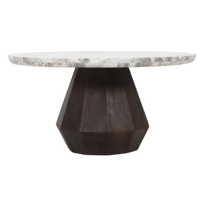 Coffee table Oberoy Blush beige 80Ø