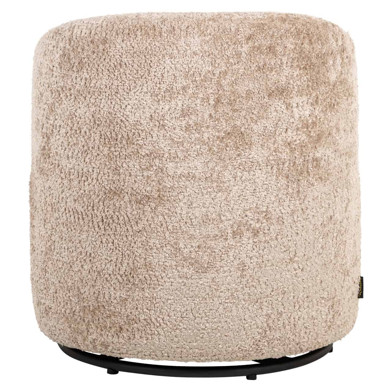 Lounge chair Jackie sheep natural swivel kids