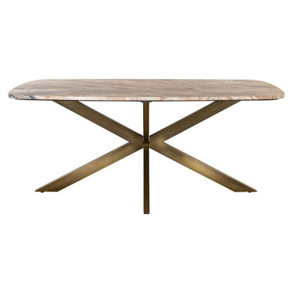 Dining table Bottega Blush beige danish oval 190