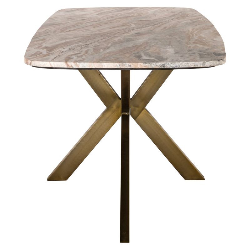 Dining table Bottega Blush beige danish oval 190