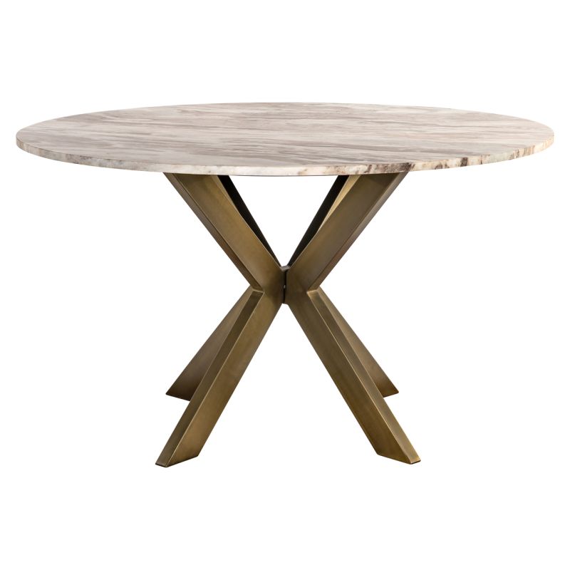Dining table Bottega Blush beige 140Ø