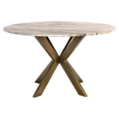 Dining table Bottega Blush beige 140Ø