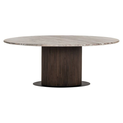Dining table Rashford Blush beige oval 200