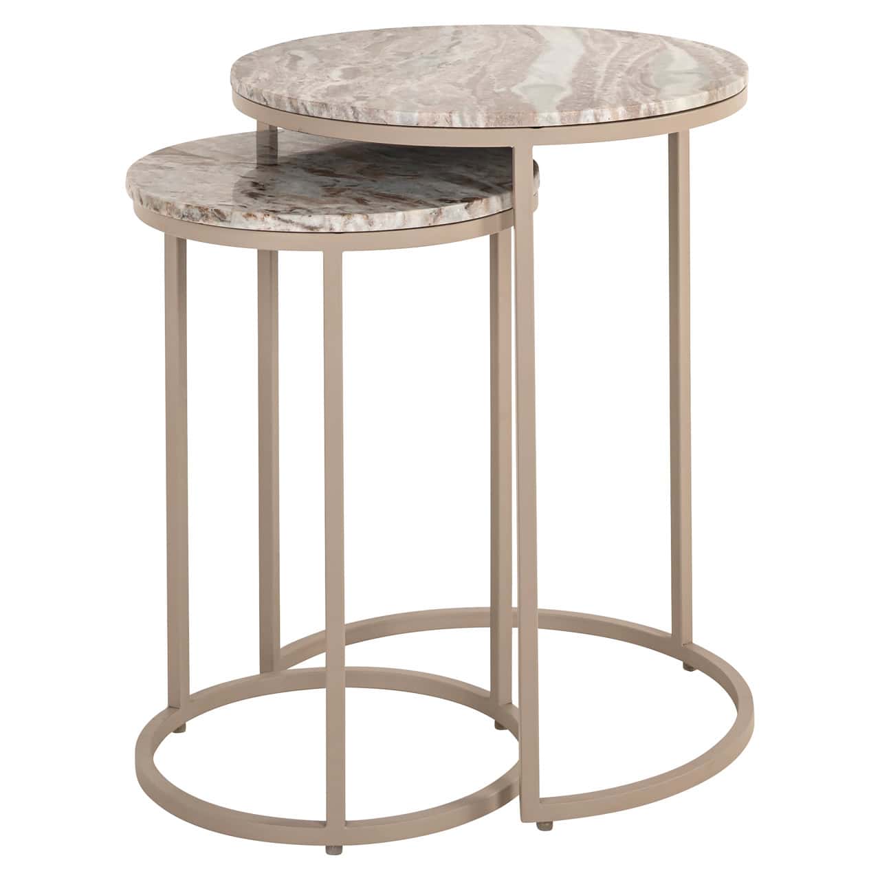 End table Fairfax clay (Set of 2)