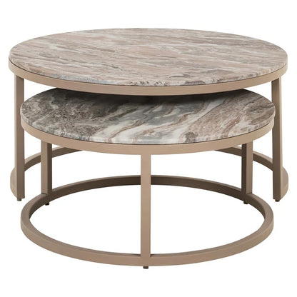 Coffee table Fairfax clay (Set of 2)