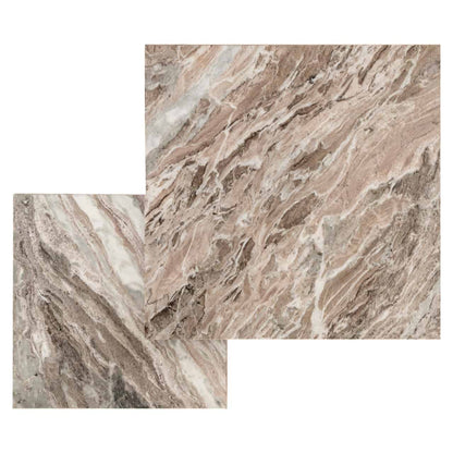Coffee table Rashford Blush beige (Set of 2)
