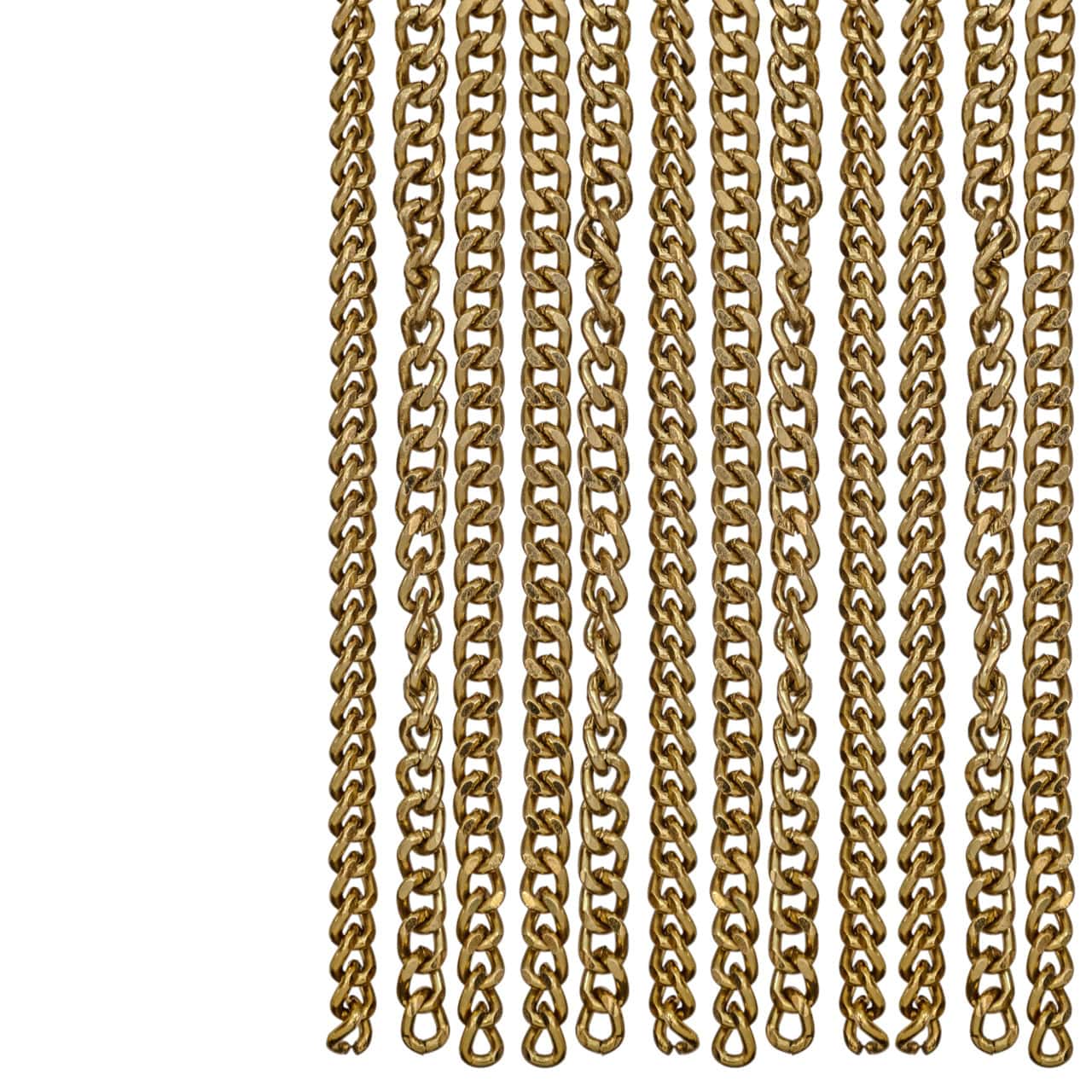 Decorative object Curtain gold chain