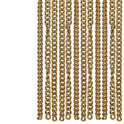 Decorative object Curtain gold chain