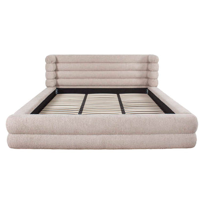 Bed Obidis natural linear 180x210 (mattress size) with storage